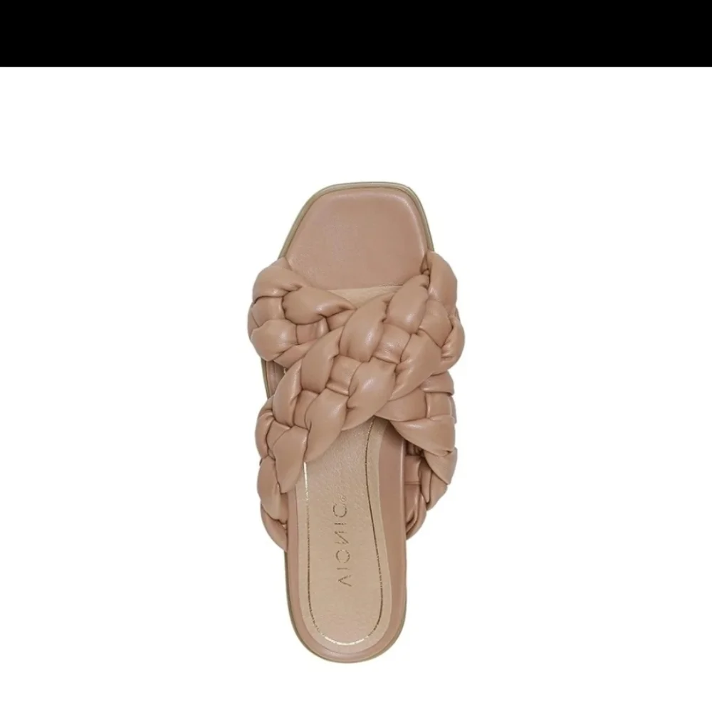 Vionic Kalina Women’s Braided Slide Sandal Macaroon I0922S1200 - Picture 5 of 6